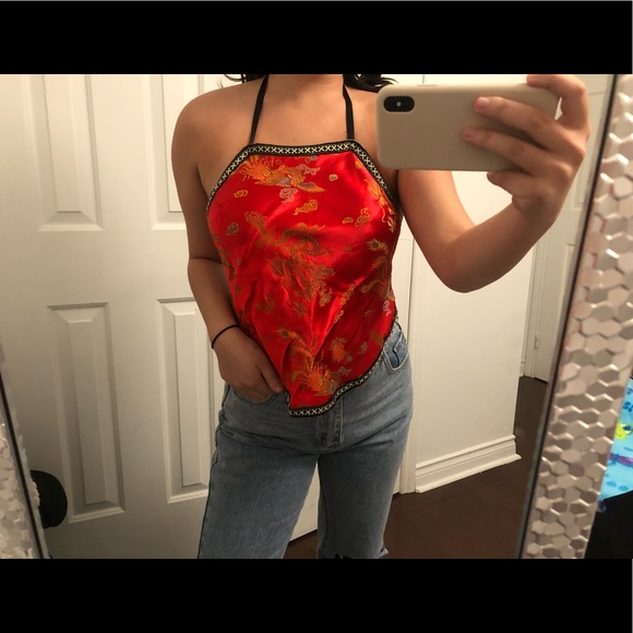 vintage japanese inspired tops - Picture 3 of 4